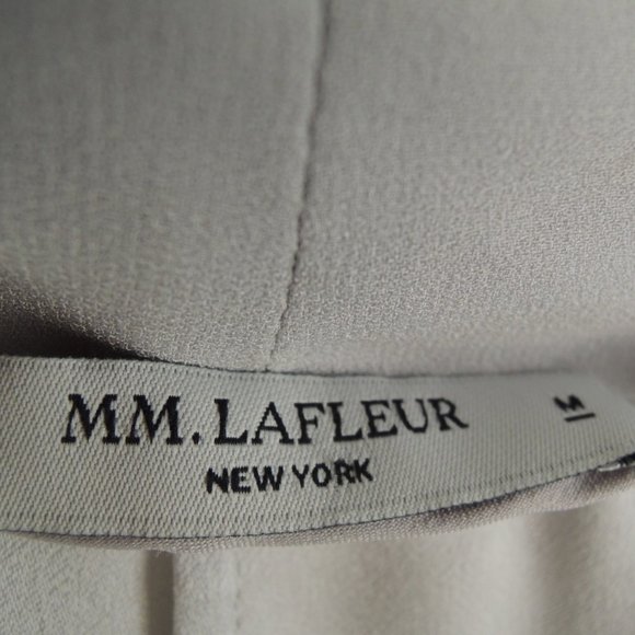 MM. LaFleur Light Gray Mist Huston 2.0 Sleeveless Blouse M - Picture 9 of 10